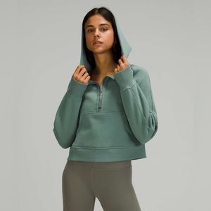 Lululemon Scuba Oversized 1/2 Zip Hoodie M/L